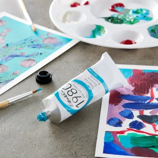 Gamblin 1980 Oil Color, 37mL Turquoise {3}