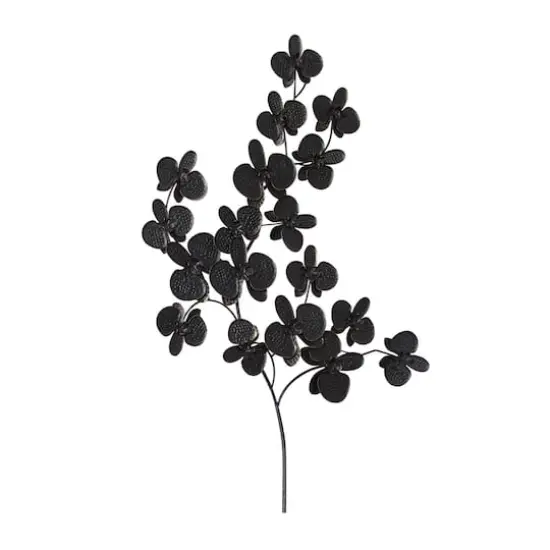 46" Black Metal Contemporary Wall D&eacute;cor {3}