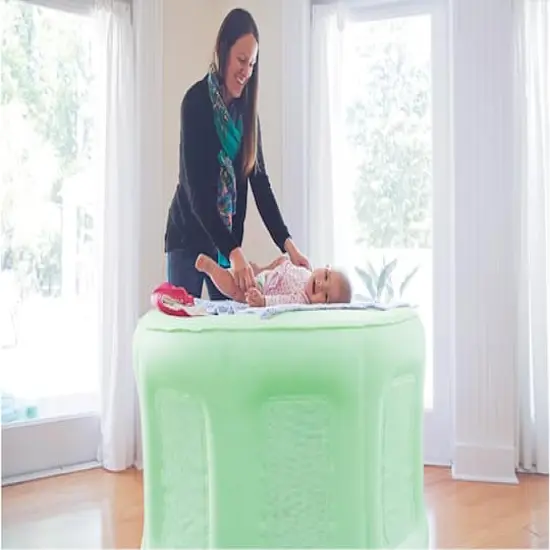 Room to Grow 44" Green 4-in-1 Portable Inflatable Baby Play Yard {3}