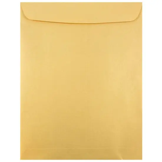 JAM Paper 10" x 13" Gold Stardream Metallic Gum Closure Envelopes, 10ct. {1}