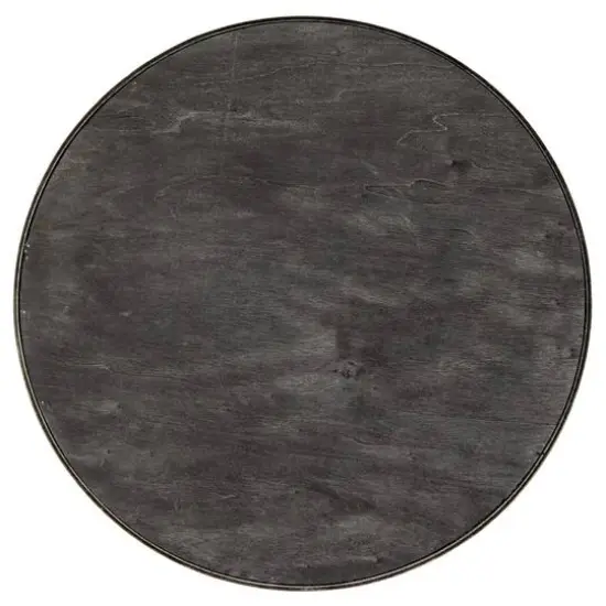 Elegant Designs&trade; 13.8" Round Spooky Season Serving Tray with Handles {9}