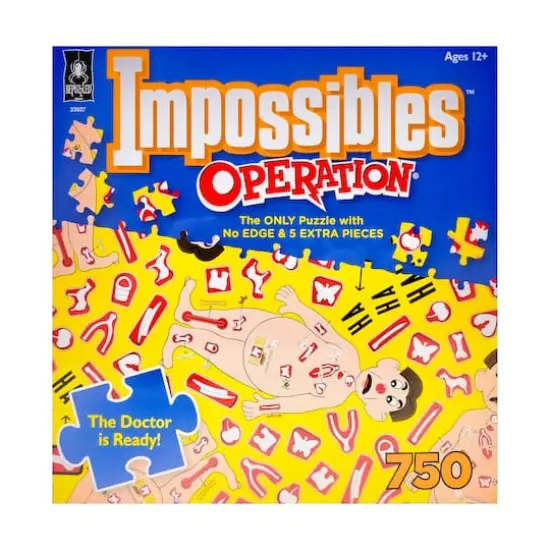 Impossibles Puzzle - Hasbro Operation: 750 Pcs {3}