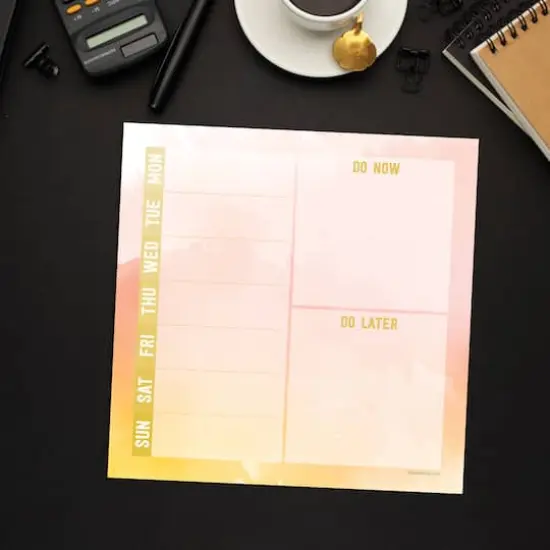 TF Publishing Joy Weekly Square Schedule Pad {5}