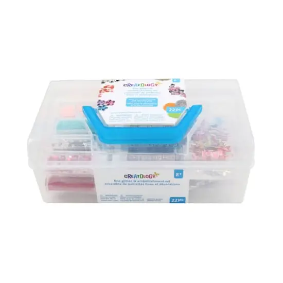 Fine Glitter & Embellishment Set by Creatology&trade; {6}