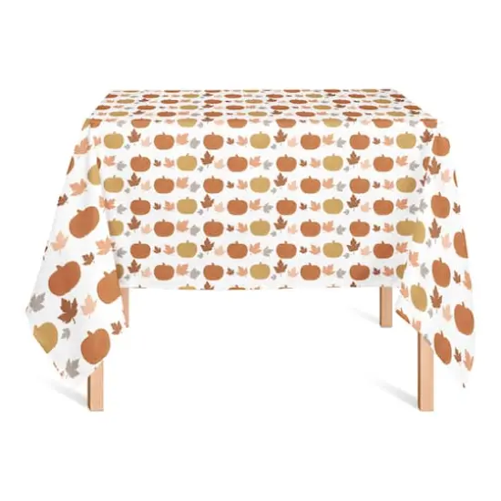 58" Simple Fall Icons Pattern Tablecloth {3}