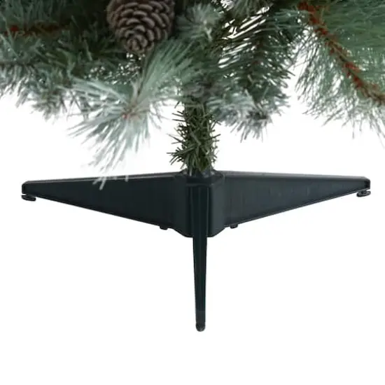 3ft. Pre-Lit British Columbia Mountain Pine Artificial Christmas Tree, Clear LED Lights {5}