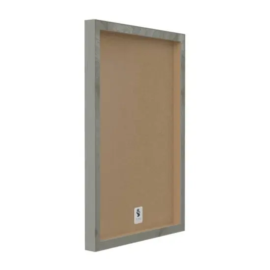 Stupell Industries Flag On Boat Hull Framed Giclee Art Gray {5}