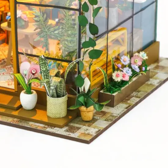 Sparkly Selections Sunshine Flower Green House DIY Miniature Kit {11}
