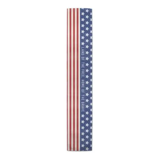 Home Of The Brave Outdoor Table Runner {1}