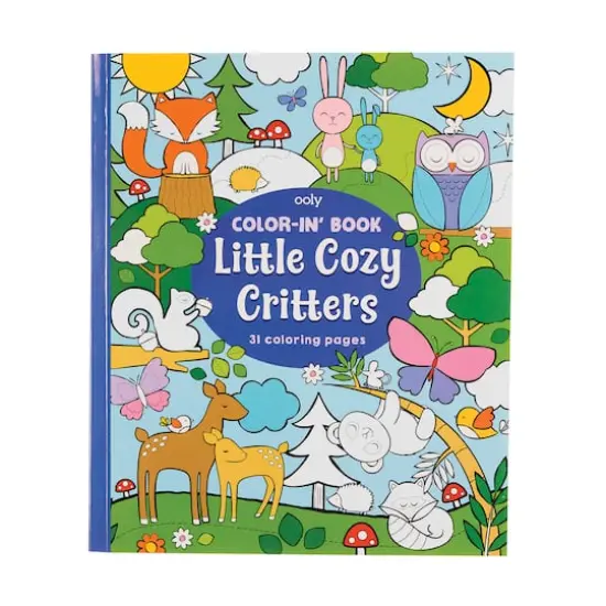 OOLY Color-in' Book: Little Cozy Critters {1}