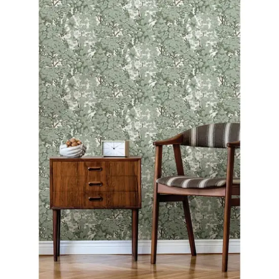 RoomMates Ardian Green Peel & Stick Wallpaper {3}
