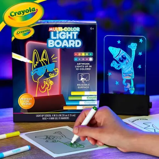 Crayola&reg; Multicolor Light Board {9}