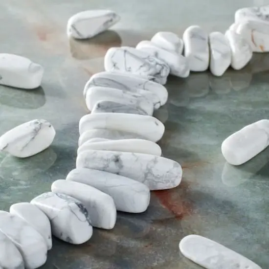 White Howlite Spike Beads by Bead Landing&trade; {3}