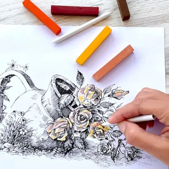 ArtSkills&reg; Premium Sketch Kit With Pencils & Charcoal {9}