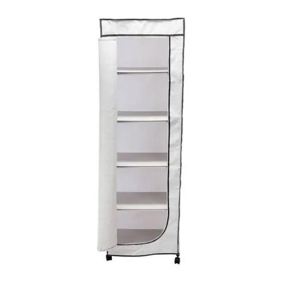 Organize It All Deluxe 5 Shelf Portable Wardrobe {5}