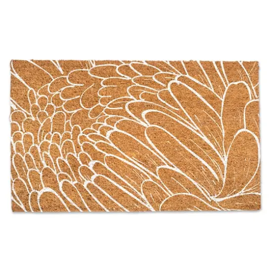 Floral Etching Doormat {1}