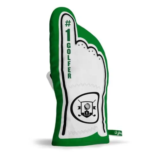 Golfer No.1 Oven Mitt {3}