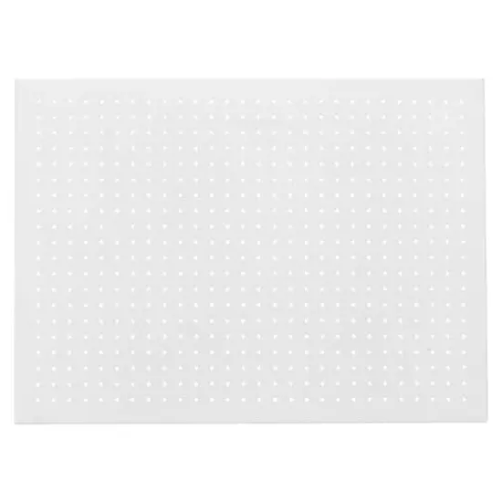 22" x 30" White Metal Pegboard by Simply Tidy&reg; {1}
