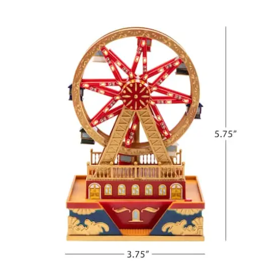 5.75" Animated & Musical Ferris Wheel {4}