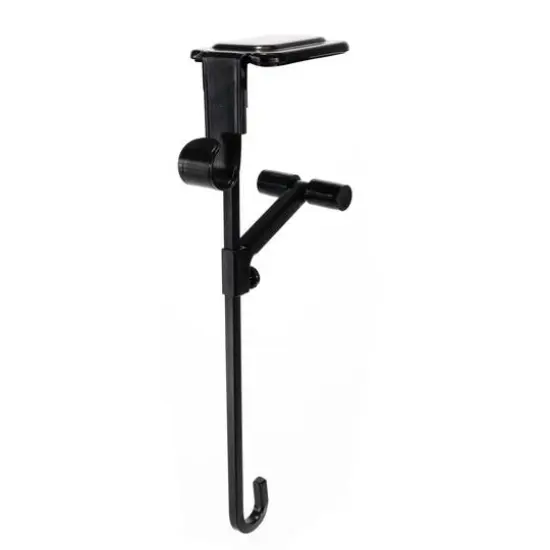 Black Mantel Garland & Christmas Stocking Holder, 2ct. {4}