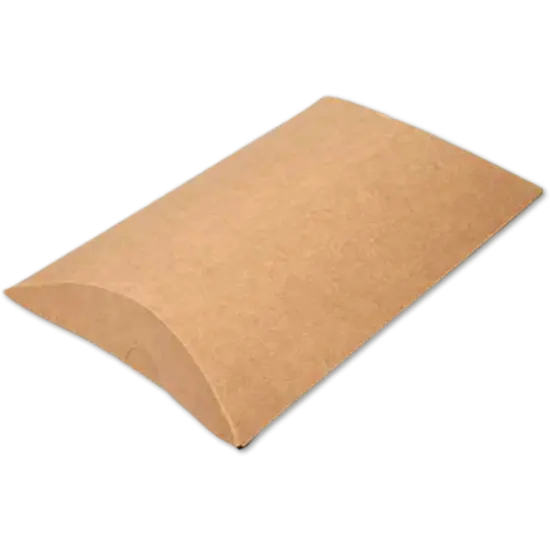JAM Paper Brown Kraft Pillow Boxes, 25ct. {1}