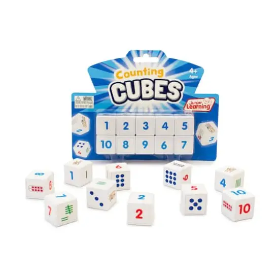 Junior Learning&reg; Counting Cubes Educational Set {3}