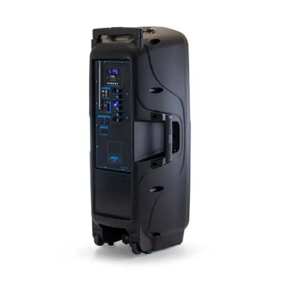 beFree Sound Double 10" Subwoofer Portable Bluetooth Party PA Speaker {6}