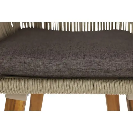 Gray Wood Modern Bar Stool {8}