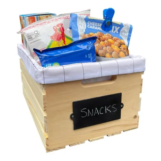 Surface Appeal&trade; 18" Crate Liner White/Open Grid {3}