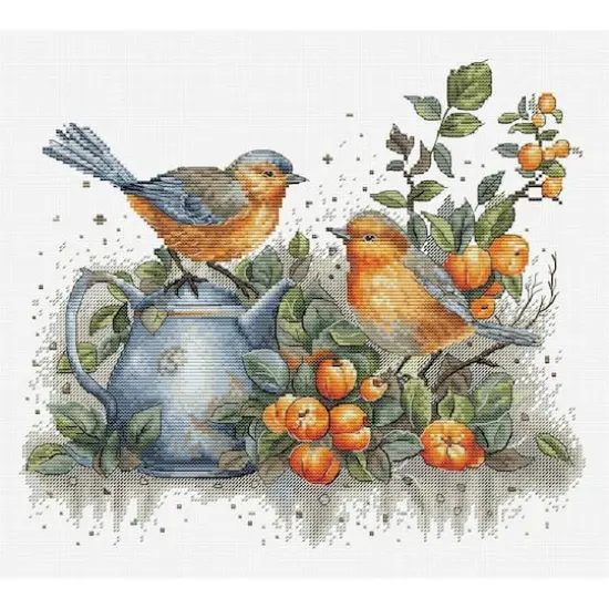 Luca-S Song of the Birds Counted Cross Stitch Kit {1}
