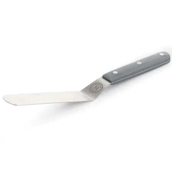 Martha Stewart Willerton Short Gray Stainless Steel Offset Spreader {4}
