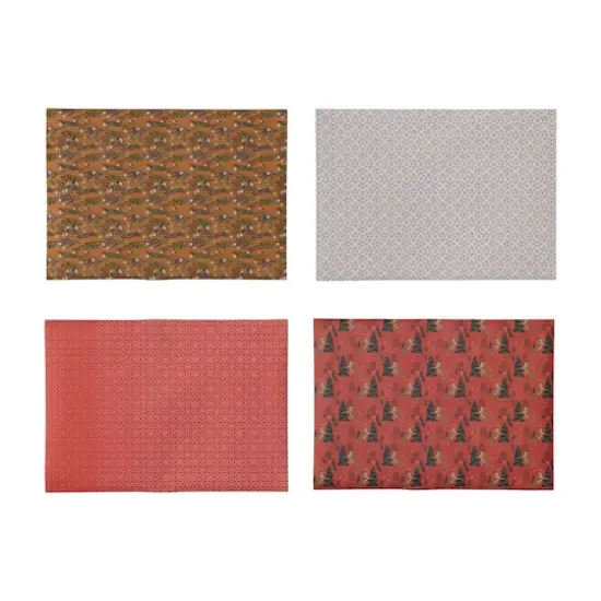 Hello Honey&reg; 28" Wrapping Paper Sheets with Various Holiday Patterns, 12ct. {1}
