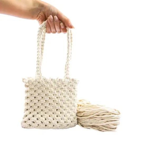 Macram&eacute; Bag Kit by Loops & Threads&reg; {4}