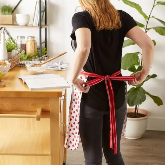 Kissing Booth Embellished Skirt Apron {6}