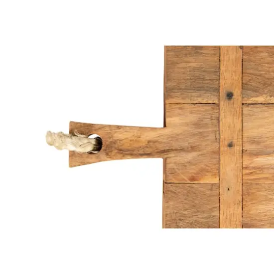 Hello Honey&reg; 18" Mango Wood Cheese Board with Rope on Handle {4}