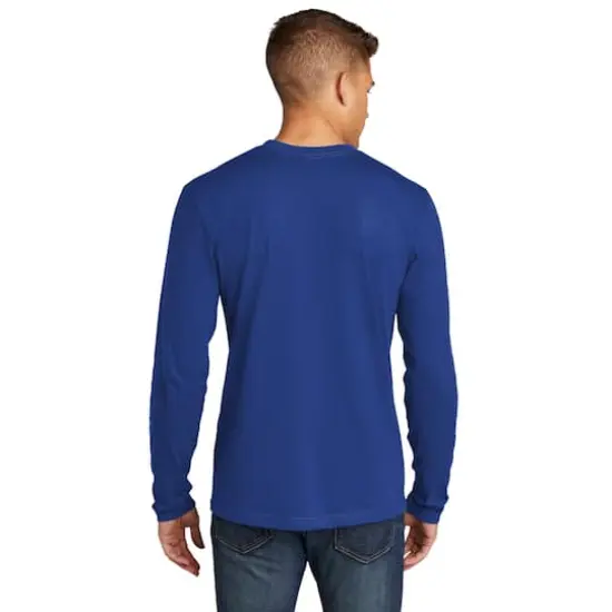 Next Level Cotton Long Sleeve T-Shirt Royal {5}