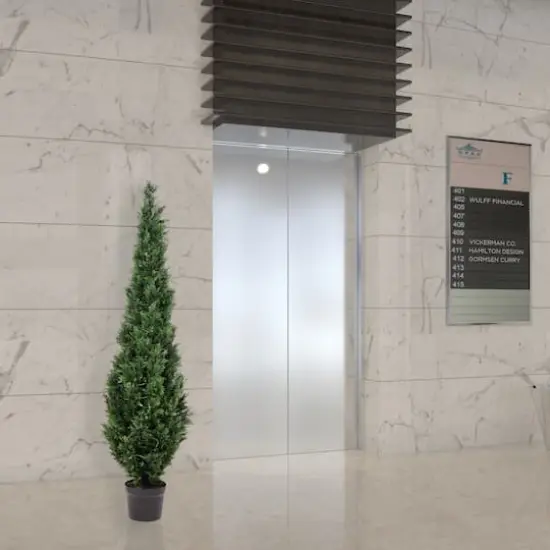 6ft. Potted Cedar Tree {7}