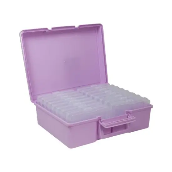 Everything Mary Purple 16 Case 4" x 6" Photo Storage Box {7}