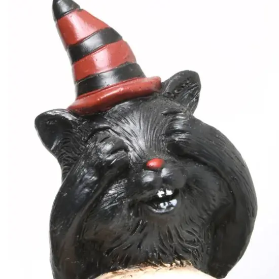 5" EEK Skulls with Black Cats {6}