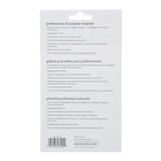 Art Alternatives Professional All-Purpose Template {4}