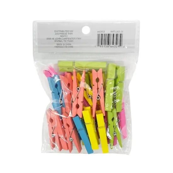 Medium Neon Clothespins by Recollections&trade; {5}