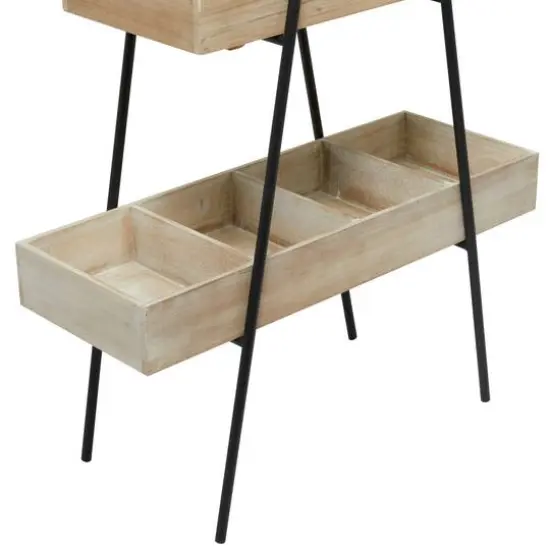 Brown Fir Modern Farmhouse Plantstand, 56" x 32" x 13" {7}