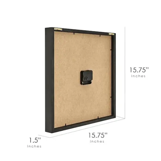 American Art Decor Framed Vinyl Wall Clock {9}