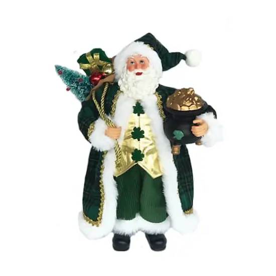 Santa's Workshop 12" Irish Gentleman Claus {1}