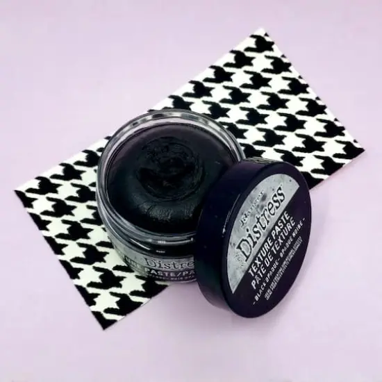Tim Holtz&reg; Distress&reg; Black Opaque Texture Paste {3}