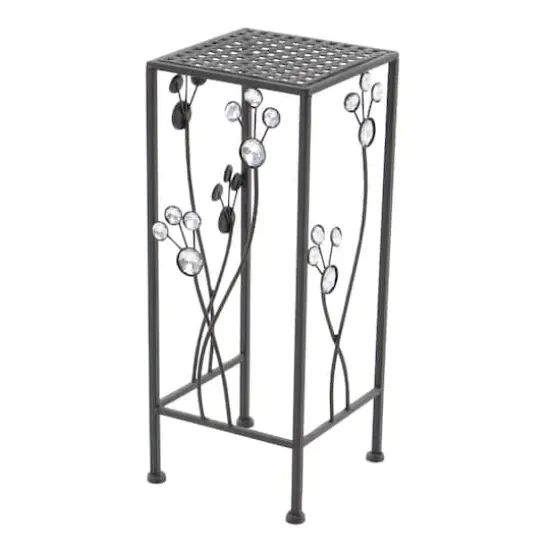 Black Metal Traditional Plantstand Set {4}
