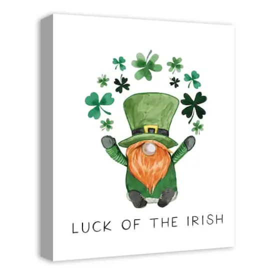 So Very Lucky Canvas 16" x 20" Canvas Wall Art {3}