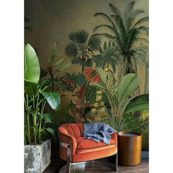 Mr. Kate Hilo Tropical Island Tapestry Peel & Stick Mural {5}
