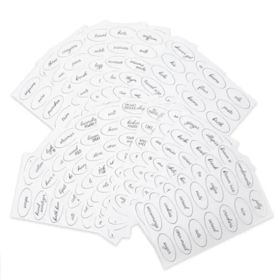 Clear Oval Household Label Stickers by Recollections&trade; {4}