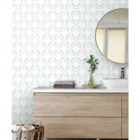 RoomMates Rose Lindo Dawn Peel & Stick Wallpaper Blue {5}